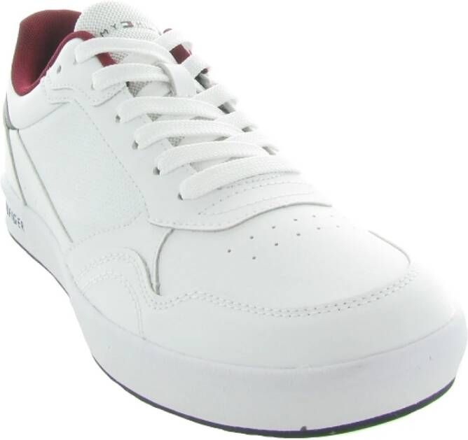 Tommy Hilfiger Moderne Iconische Court Cup Schoenen White Heren