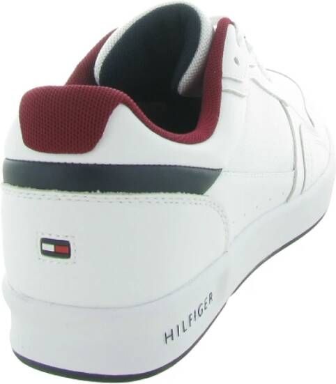 Tommy Hilfiger Moderne Iconische Court Cup Schoenen White Heren