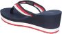 Tommy Hilfiger Dianets CORPORATE WEDGE BEACH SANDAL - Thumbnail 16