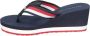 Tommy Hilfiger Dianets CORPORATE WEDGE BEACH SANDAL - Thumbnail 17