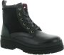 Tommy Hilfiger Nautische Leren Veterschoenen Black Dames - Thumbnail 2