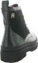 Tommy Hilfiger Nautische Leren Veterschoenen Black Dames - Thumbnail 5