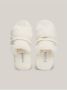 Tommy Hilfiger Nepbont Pantoffels Blancs White Dames - Thumbnail 4