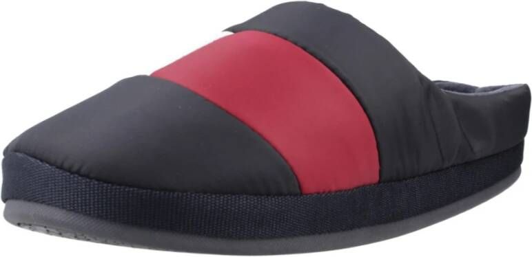 Tommy Hilfiger Nylon Flag Slippers Blue Heren