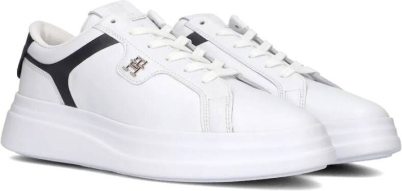 Tommy Hilfiger Pointy Court Lage Sneakers White Dames