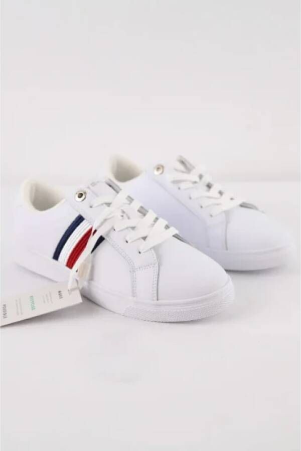 Tommy Hilfiger Pre-owned Leather sneakers White Dames