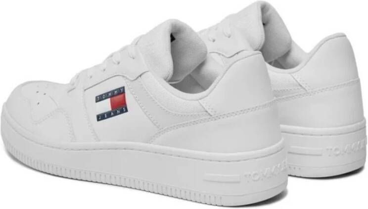 Tommy Hilfiger Retro Basket Essential Heren Sneakers White Heren