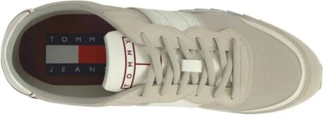 Tommy Hilfiger Retro Runner Logo Dames Sneakers Beige Dames