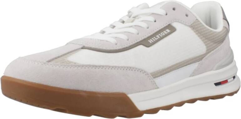 Tommy Hilfiger Retro Runner Seasonal Sneakers White Heren