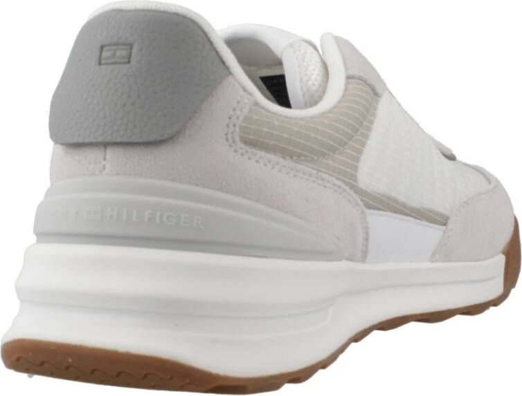 Tommy Hilfiger Retro Runner Seasonal Sneakers White Heren