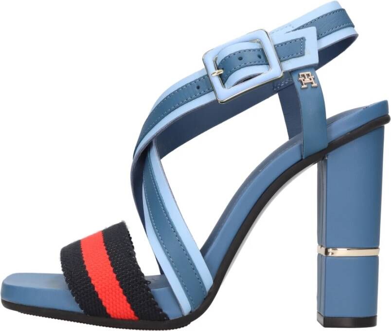 Tommy Hilfiger Sandalen Blauw Blue Dames