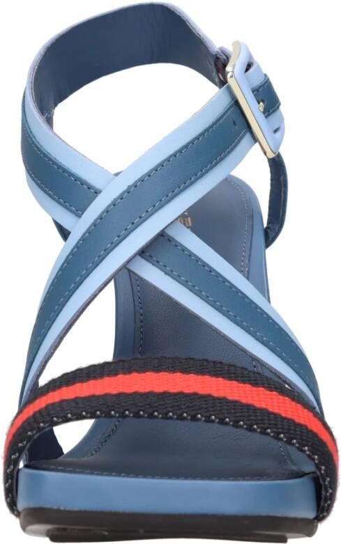 Tommy Hilfiger Sandalen Blauw Blue Dames