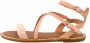 Tommy Hilfiger Sandalen in roze voor Dames Essential Tommy Flat Sandal - Thumbnail 4