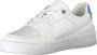 Tommy Hilfiger Sportieve Vetersneakers Wit Contrastdetails White Heren - Thumbnail 5