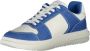 Tommy Hilfiger Witte polyester sneakers met veters contrastdetails logo Blue Heren - Thumbnail 3