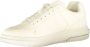 Tommy Hilfiger Sportieve witte vetersneakers met contrastdetails White Heren - Thumbnail 7