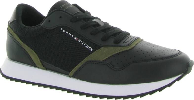 Tommy Hilfiger Seizoensmix Noir Hardloopschoenen Black Heren