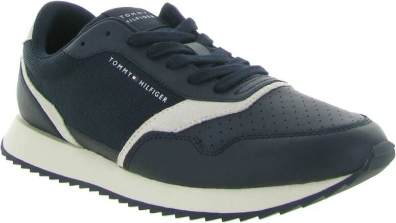 Tommy Hilfiger Seizoensmix Streetsneakers Blue Heren