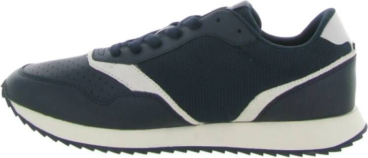 Tommy Hilfiger Seizoensmix Streetsneakers Blue Heren