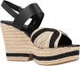 Tommy Hilfiger Sleehak Sandalen Black Dames - Thumbnail 3