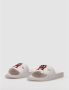 Tommy Hilfiger Borduurwerk Pool Slide Espadrille Core White Heren - Thumbnail 4