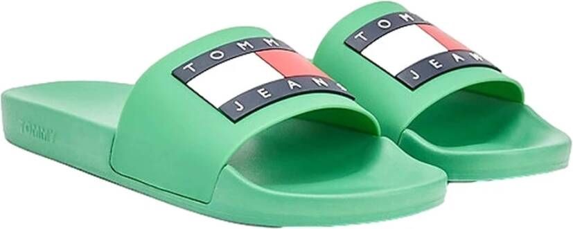 Tommy Hilfiger Slippers Green Heren