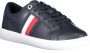 Tommy Hilfiger Sportieve Blauwe Veterschoenen met Contrastdetails Blue - Thumbnail 85