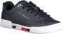 Tommy Hilfiger Sportieve Blauwe Veterschoenen met Contrastdetails Blue - Thumbnail 43