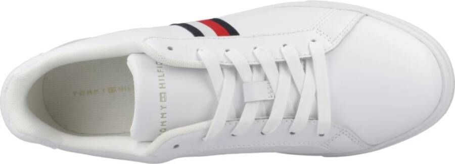 Tommy Hilfiger Essential Court Sneaker voor vrouwen White Dames
