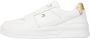 Tommy Hilfiger Essential Basket Sneaker Wit Leer White Dames - Thumbnail 6