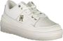 Tommy Hilfiger Polyester Vetersneaker Met Contrasterende Details En Logo - Thumbnail 6