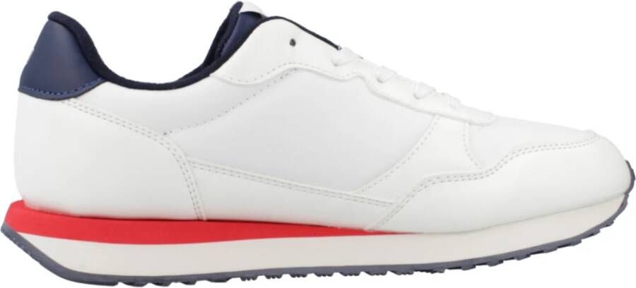 Tommy Hilfiger Flag Bassa Sneakers White Heren