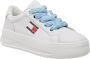 Tommy Jeans Flatform Sneakers voor modebewuste vrouwen White Dames - Thumbnail 2