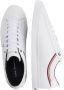 Tommy Hilfiger Sneakers ESSENTIAL LEATHER SNEAKER DETAIL met strepen in tommy-kleuren - Thumbnail 8