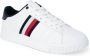 Tommy Hilfiger Witte polyester sneakers met veters contrastdetails logo White Heren - Thumbnail 13