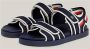 Tommy Hilfiger Blauwe Sportieve Sandalen Blue Dames - Thumbnail 2