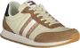 Tommy Hilfiger Sportieve Beige Veterschoenen met Bruine en Blauwe Details Beige Heren - Thumbnail 7