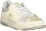 Tommy Hilfiger Sportieve Beige Vetersneakers met Contrastdetails en Logoprint Beige Heren - Thumbnail 8