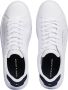 Tommy Hilfiger Witte sportieve sneakers met gehamerd afwerking White Heren - Thumbnail 4