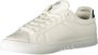 Tommy Hilfiger Sportieve leren sneaker met groene accenten White Heren - Thumbnail 3