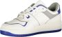 Tommy Hilfiger Sportieve witte sneakers met koningsblauwe details White Heren - Thumbnail 6