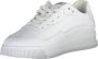 Tommy Hilfiger Sportieve witte vetersneakers met contrastdetails White Heren - Thumbnail 9