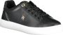 Tommy Hilfiger Sportieve Zwarte Veterschoenen met Contrastdetails Black Dames - Thumbnail 9