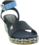 Tommy Hilfiger Sleehaksandaaltjes COLORFUL WEDGE SATIN SANDAL zomerschoen sandaal keilhak met verstelbare gesp - Thumbnail 3