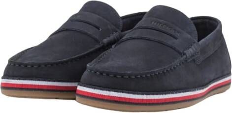 Tommy Hilfiger Stijlvolle Loafers voor Heren Blue Heren