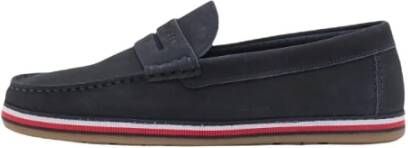 Tommy Hilfiger Stijlvolle Loafers voor Heren Blue Heren