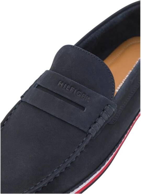 Tommy Hilfiger Stijlvolle Loafers voor Heren Blue Heren