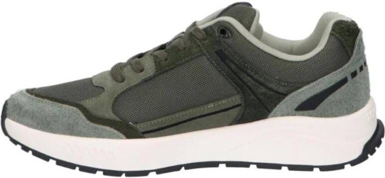 Tommy Hilfiger Stijlvolle Runner Sneakers voor dagelijks comfort Green Heren