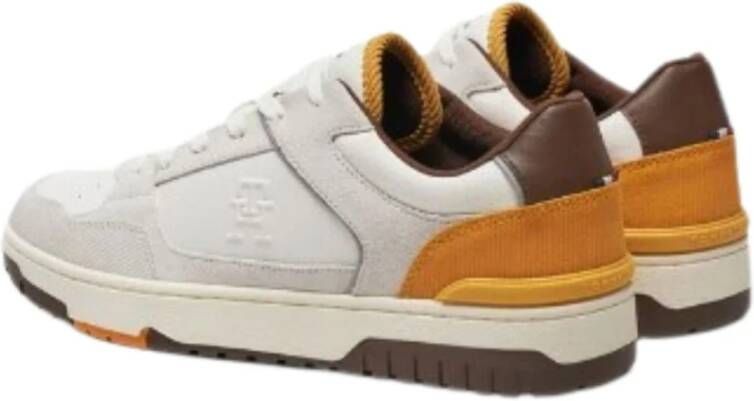 Tommy Hilfiger Street Basket Leren Sneakers Multicolor Heren