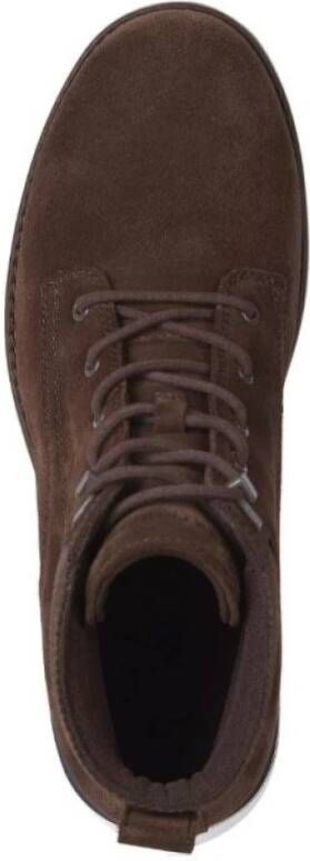 Tommy Hilfiger Suede Outdoor Boot Brown Heren